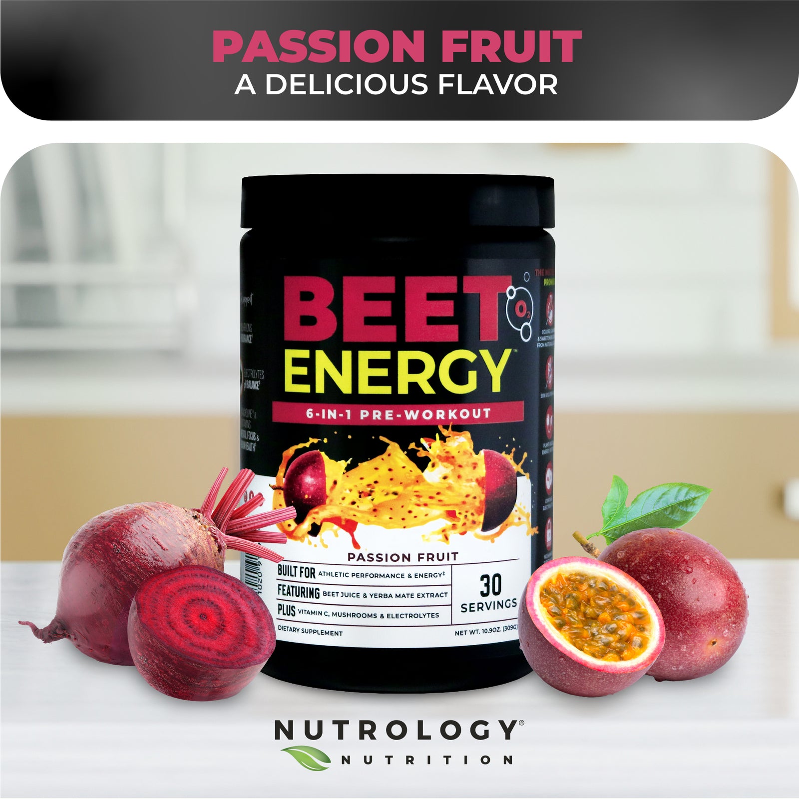 Nutrology | BEET ENERGY Vegan Pre-Workout