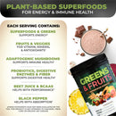 Greens & Fruits - Vegan Superfood Powder
