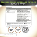 Greens & Fruits - Vegan Superfood Powder
